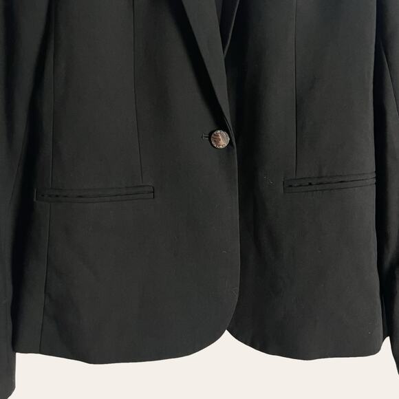 Calvin Klein Women’s Black Single Breasted Blazer Jacket 2 - Picture 3 of 7